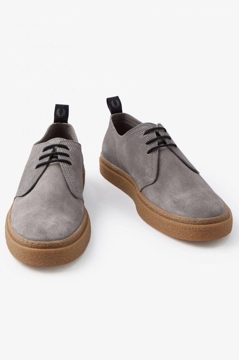 Grey Fred Perry Linden Men's Shoes | PH 1150PJJQ